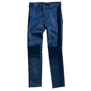 Graham & Spencer Suede Leather Riding Pants Women’s Size 4 Black Equestrian Chic